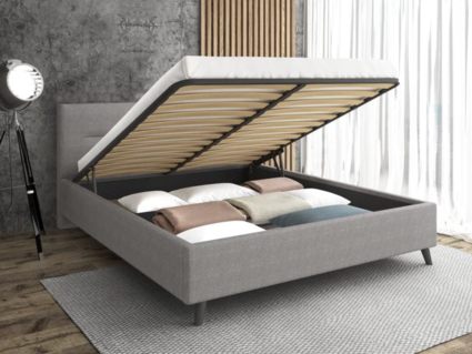 Кровать Sontelle Style Briva Malta grey с подъемным механизмом