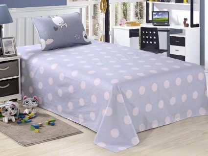 Комплект постельного белья Софи де Марко Пигги (серый) 1,5-спальный