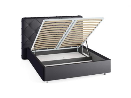 Кровать Сонум Manhattan Вельвет Латте (с подъемным механизмом) 180х200