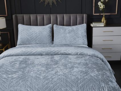 Покрывало Софи де Марко Фернанд (серо голубое) 240х260