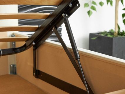 Кровать Димакс Лероса Крем с подъемным механизмом 200х200