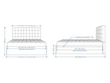 Кровать Lonax Аврора велюр Dolly-17 (с основанием) 180х200