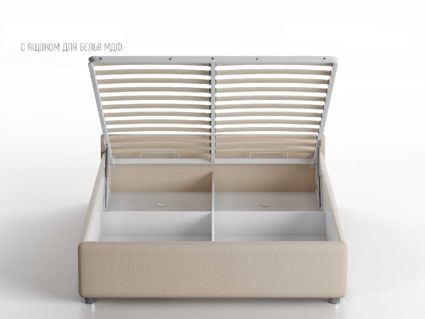 Кровать Nuvola Alba Velutto 22 (с подъемным механизмом) 200х200