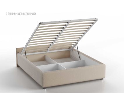 Кровать Nuvola Alba Velutto 22 (с подъемным механизмом) 200х200