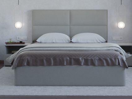 Кровать Lonax Марселла велюр Dolly-17 (с основанием)