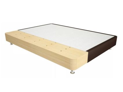 Кровать Mr.Mattress Fine Box экокожа Brown 258