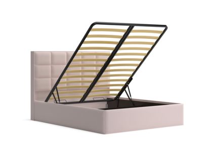 Кровать Lonax Адель велюр Dolly-1 (с подъемным механизмом) 200х200