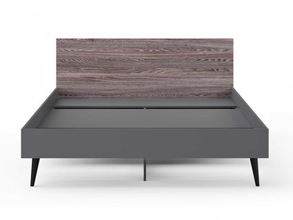 Кровать Сонум Ines Ясень анкор + серый 120х200