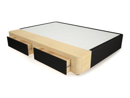 Кровать Mr.Mattress Site Box экокожа Black 251