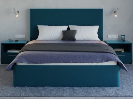 Кровать Lonax Фелиса велюр Dolly-8 (с подъемным механизмом)