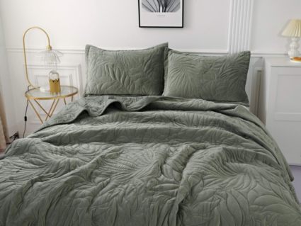 Покрывало Софи де Марко Глория (зеленое) 160х220