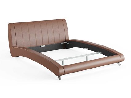 Кровать Сонум Verona Экокожа Графит 160х190