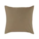 Наволочка Primavelle из однотонного сатина на молнии (шоколад) 70х70