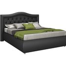 Кровать Sleeptek Premier 6 Экокожа Black 180х200