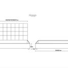 Кровать Димакс Нордо Опал с подъемным механизмом 120х190