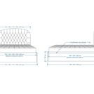 Кровать Lonax Венеция велюр Dolly-8 (с подъемным механизмом) 180х200