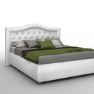 Кровать Sleeptek Premier 6 Экокожа White 180х200