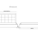 Кровать Димакс Испаньола Агат с подъемным механизмом 120х190