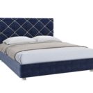 Кровать Sontelle Киара Blue + White 110х195