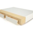 Кровать Mr.Mattress Site Box экокожа White 90х190